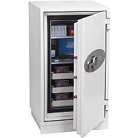 Phoenix Data Commander DS4621E Size 1 Data Safe with Electronic Lock White 143L 120min Fire Protection Phoenix Data Commander DS4621E Size 1 Data Safe with Electronic Lock White 143L 120min Fire Protection
