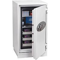 Phoenix Data Commander DS4621E Size 1 Data Safe with Electronic Lock White 143L 120min Fire Protection