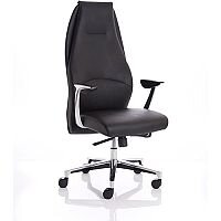 Mien Bonded Leather Executive Office Chair - High Back - Black - Weight Tolerance 125kg