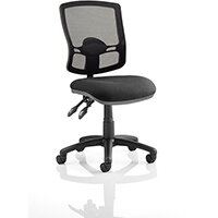 Eclipse Plus II Lever Deluxe Mesh Back Task Operator Office Chair Black Seat