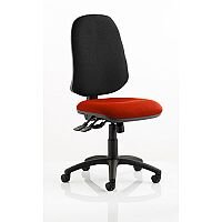 Eclipse XL III Lever Task Operator Office Chair Pimento Rustic Orange Seat Eclipse XL III Lever Task Operator Office Chair Pimento Rustic Orange Seat