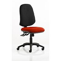 Eclipse XL III Lever Task Operator Office Chair Pimento Rustic Orange Seat