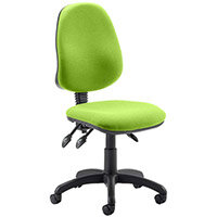 Eclipse III Lever Task Operator Office Chair Swizzle Green