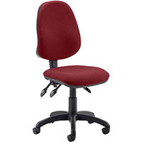 Eclipse III Lever Task Operator Office Chair Chilli Red