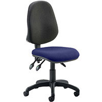 Eclipse III Lever Task Operator Office Chair Serene Blue Seat