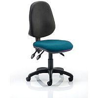 Eclipse III Lever Task Operator Office Chair Kingfisher Green Seat