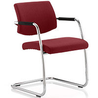 Havanna Boardroom & Visitor Chair Chilli Red Havanna Boardroom & Visitor Chair Chilli Red