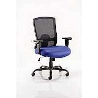 Portland HD - Heavy Duty - Mesh Back Task Operator Office Chair - Robust Frame, Large Seat & Back - Max Weight 32 Stone/203kg - Serene Blue Portland HD - Heavy Duty - Mesh Back Task Operator Office Chair - Robust Frame, Large Seat & Back - Max Weight 32 Stone/203kg - Serene Blue