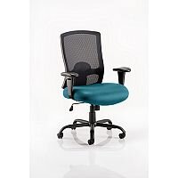 Portland HD - Heavy Duty - Mesh Back Task Operator Office Chair - Robust Frame, Large Seat & Back - Max Weight 32 Stone/203kg - Kingfisher Green Portland HD - Heavy Duty - Mesh Back Task Operator Office Chair - Robust Frame, Large Seat & Back - Max Weight 32 Stone/203kg - Kingfisher Green