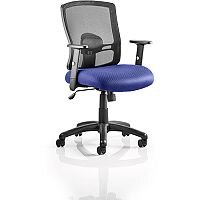 Portland Mesh Back Task Operator Office Chair Serene Blue Portland Mesh Back Task Operator Office Chair Serene Blue