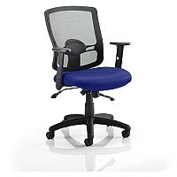 Portland II Mesh Back Task Operator Office Chair Serene Blue