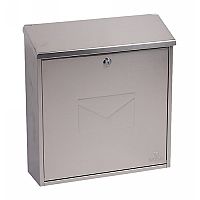 Phoenix Casa MB0111KS Front Loading Mail Box in Stainless Steel with Key Lock Stainless Steel Phoenix Casa MB0111KS Front Loading Mail Box in Stainless Steel with Key Lock Stainless Steel