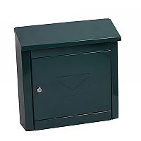 Phoenix Moda MB0113KG Top Loading Mail Box in Green with Key Lock Green Phoenix Moda MB0113KG Top Loading Mail Box in Green with Key Lock Green