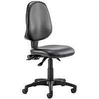 Eclipse III Lever Task Operator Office Chair Vinyl Black