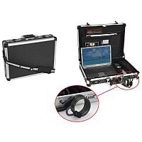 Phoenix Madrid SC0062CG Hard Laptop Security Case with Combination Lock Black & Silver Phoenix Madrid SC0062CG Hard Laptop Security Case with Combination Lock Black & Silver