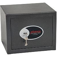 Phoenix Lynx SS1171K Size 1 Security Safe with Key Lock Metalic Graphite 11L Phoenix Lynx SS1171K Size 1 Security Safe with Key Lock Metalic Graphite 11L