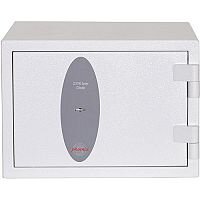 Phoenix Citadel SS1191K Size 1 Fire & S2 Security Safe with Key Lock White 18L 30mins Fire Protection Phoenix Citadel SS1191K Size 1 Fire & S2 Security Safe with Key Lock White 18L 30mins Fire Protection