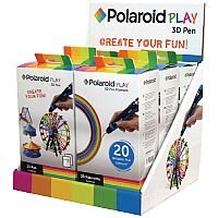Polaroid Play 3D Pen and Filament Counter Display Unit 3D-PL-DP-2001-00 Polaroid Play 3D Pen and Filament Counter Display Unit 3D-PL-DP-2001-00
