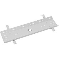 Double drop down cable tray & bracket for Adapt and Fuze desks 1400mm - silver