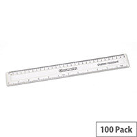 Eastpoint Classmaster Pack Of 100 30Cm Ruler White Spr30Wh/100 Eastpoint Classmaster Pack Of 100 30Cm Ruler White Spr30Wh/100