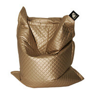 Elephant Junior Kids Size Bean Bag 1400x1100mm Gold Quilted Elephant Junior Kids Size Bean Bag 1400x1100mm Gold Quilted