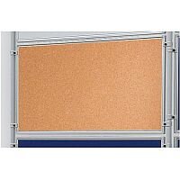 Double Sided Cork Notice Board 1200 x 600mm Franken Eco Partition System Module Double Sided Cork Notice Board 1200 x 600mm Franken Eco Partition System Module