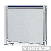 Double Sided Magnetic Whiteboard 1200 x 1200mm Franken Eco Partition System Module Double Sided Magnetic Whiteboard 1200 x 1200mm Franken Eco Partition System Module