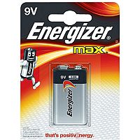 Energizer MAX 522 9V Alkaline Battery (Pack of 1) Energizer MAX 522 9V Alkaline Battery (Pack of 1)
