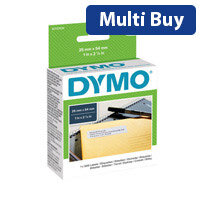 Dymo 11352 LabelWriter Labels, 25 x 54mm (Pack of 500) - Compact Labels for Small Mailing and Organising Needs