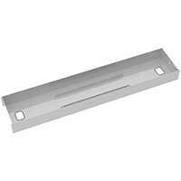 Elev8 Lower Cable Channel With Cover For Back-To-Back 1400Mm Desks - Silver