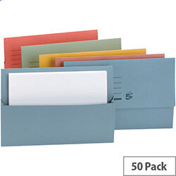 Document Wallet Half Flap Foolscap Assorted Pack 50 5 Star Document Wallet Half Flap Foolscap Assorted Pack 50 5 Star