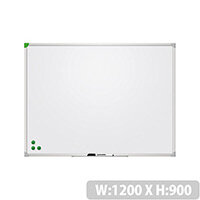 Franken Magnetic Whiteboard U-Act!Line 1200x900mm Enameled White SC929012 Franken Magnetic Whiteboard U-Act!Line 1200x900mm Enameled White SC929012