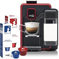 Caffitaly S22 Red & Black Bundle Deal Starter Pack Coffee Machine - Includes a Starter pack of 20 Coffee Pods. Ideal For Office, Canteen, Domestic Use & More. Caffitaly S22 Red & Black Bundle Deal Starter Pack Coffee Machine - Includes a Starter pack of 20 Coffee Pods. Ideal For Office, Canteen, Domestic Use & More.