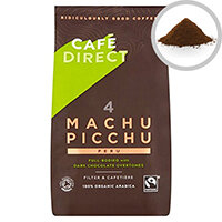 Cafedirect Organic Ground Machu Picchu Coffee 227g Pack 1 TWI12026 Cafedirect Organic Ground Machu Picchu Coffee 227g Pack 1 TWI12026