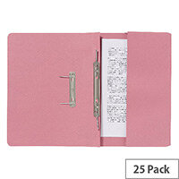 Guildhall Pocket Spiral File Pink 347-Pnkz Pk25