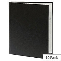 Guildhall A4 Ring Binder 30mm 2 Ring Black Pack of 10 222/0000Z Guildhall A4 Ring Binder 30mm 2 Ring Black Pack of 10 222/0000Z