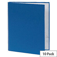 Guildhall A4 Ring Binder 30mm 2 Ring Blue Pack of 10 222/0001Z Guildhall A4 Ring Binder 30mm 2 Ring Blue Pack of 10 222/0001Z
