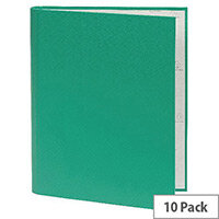 Guildhall A4 Ring Binder 30mm 2 Ring Green Pack of 10 222/0003Z Guildhall A4 Ring Binder 30mm 2 Ring Green Pack of 10 222/0003Z
