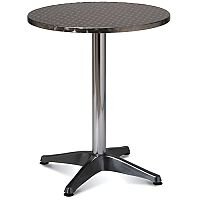 Aluminium 600mm Diameter Round Outdoor Cafe & Bistro Table Aluminium 600mm Diameter Round Outdoor Cafe & Bistro Table