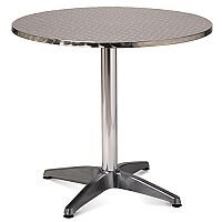 Aluminium 800mm Round Outdoor Cafe & Bistro Table Aluminium 800mm Round Outdoor Cafe & Bistro Table