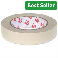 5 Star Masking Tape 25mm x 50m Pack 6