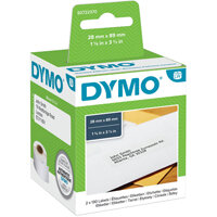 Dymo 99010 LabelWriter Labels, 28 x 89mm (Pack of 2 x 130) - High-Quality Address Labels for Mailing & Organising