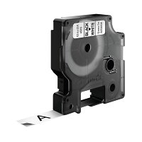 Dymo D1 Tape 45013, 12mm x 7m - Black on White - S0720530 - Perfect for Office Filing, Home Organisation & Industrial Use