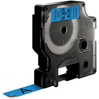 Dymo D1 Tape 45016, 12mm x 7m, Black on Blue (S0720560) - Stylish and Durable Labels for Creative Labeling Needs