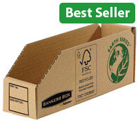 R-Kive Earth Corrugated Bin 76mm Pack 50