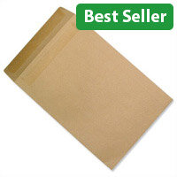 Q-Connect 381x254mm 115gsm Self Seal Manilla Pocket Envelopes Pack of 250