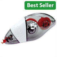 5 Star Office Correction Tape Roller Pack 12 - 4.2mm x 8.5m Dry Correction Tape