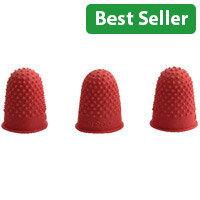 Q-Connect Thimblette No.00 Red Pack of 12