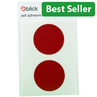 Blick Company Seal 50mm Diameter 20 x 8 Labels (160 in Total)