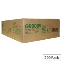 The Green Sack Pack of 200 Black Extra Heavy Duty Refuse Sacks 80 Litres